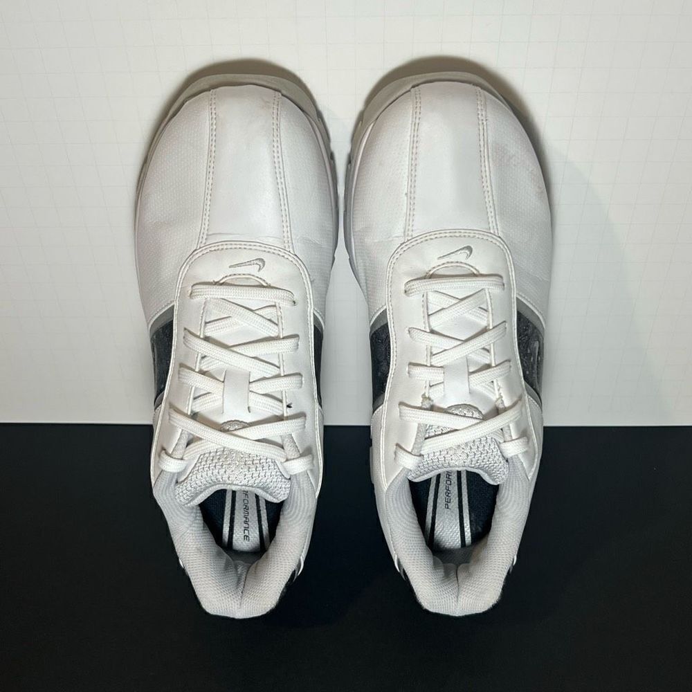 Womens VTG’ NIKE Sport Performance Floral Leather Golf Cleats / Size 7 Wide - Picture 5 of 9